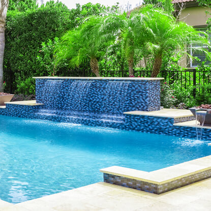 Custom fountain and water feature in Fort Myers, FL